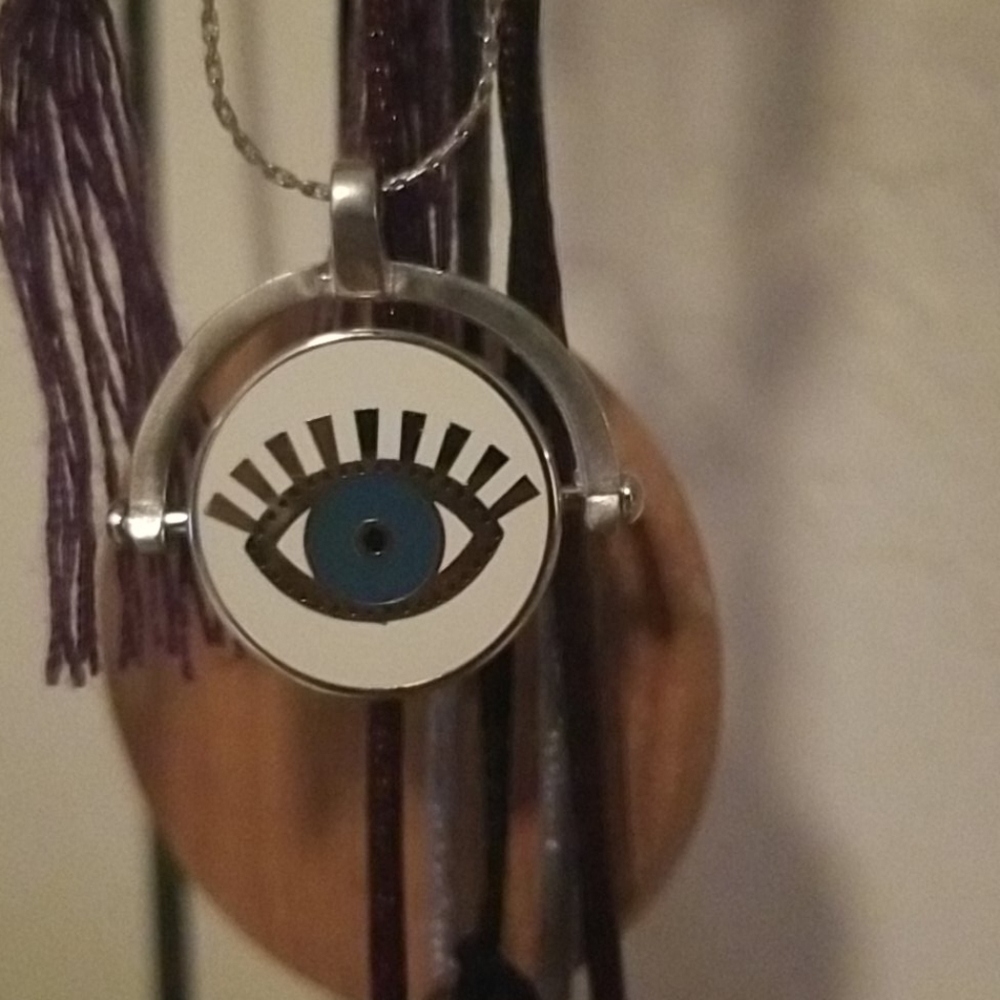Alex & Ani Meditation Eye Necklace  Kinetic